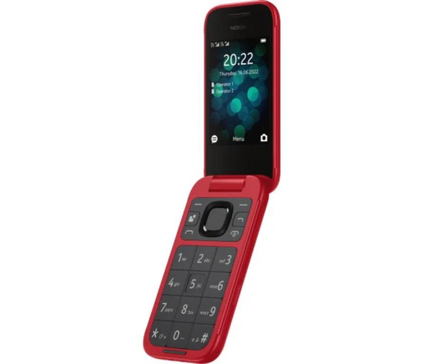 Nokia 2660 4G Flip Czerwony - 1258996 - zdjęcie 4